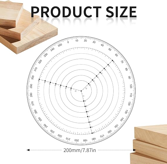 Round Centre Finder Compass Round Centre Finder Compass for Woodworking for Wood Lathe Quick Draw Circles