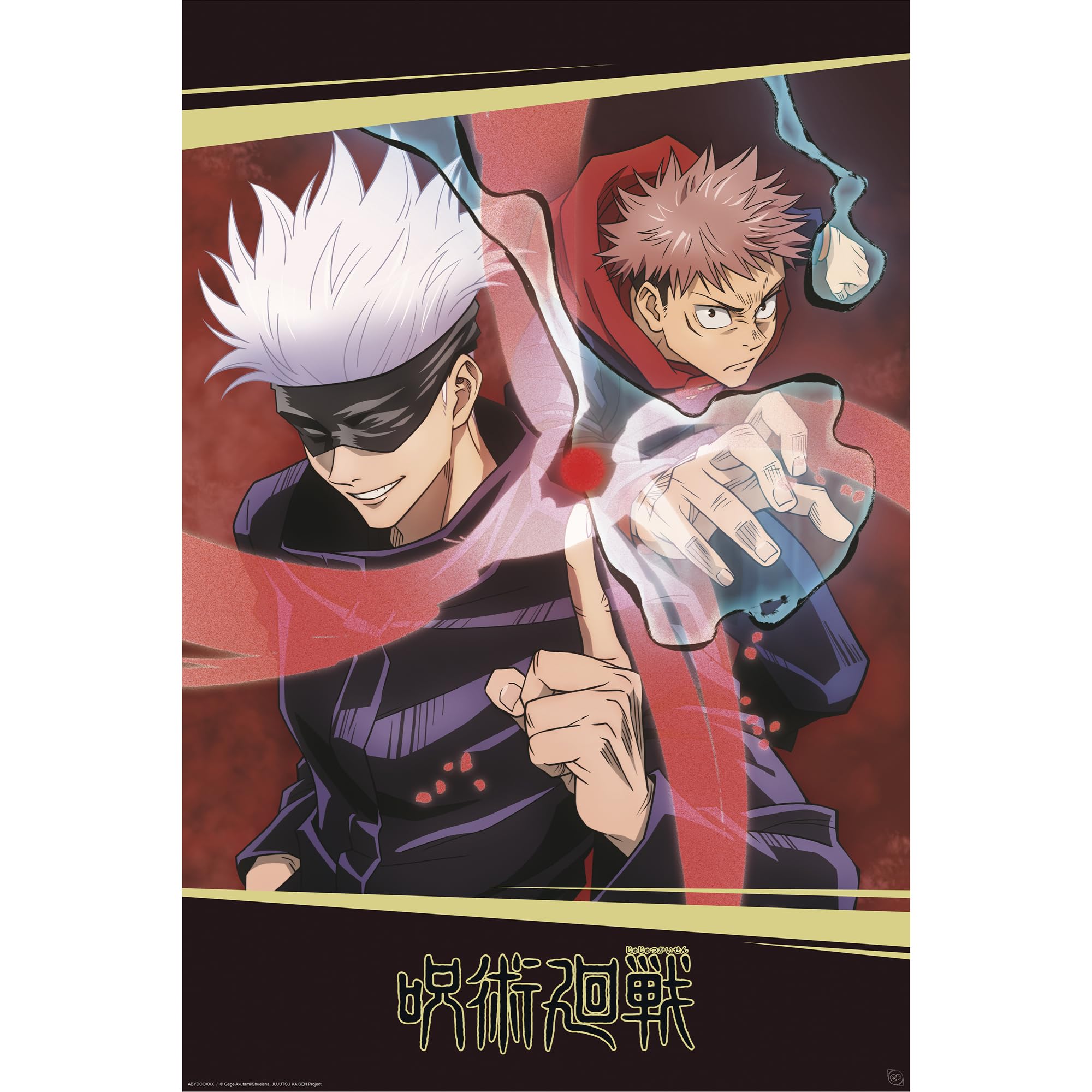 Jujutsu Kaisen Itadori & Gojo 61 x 91.5cm Maxi Poster