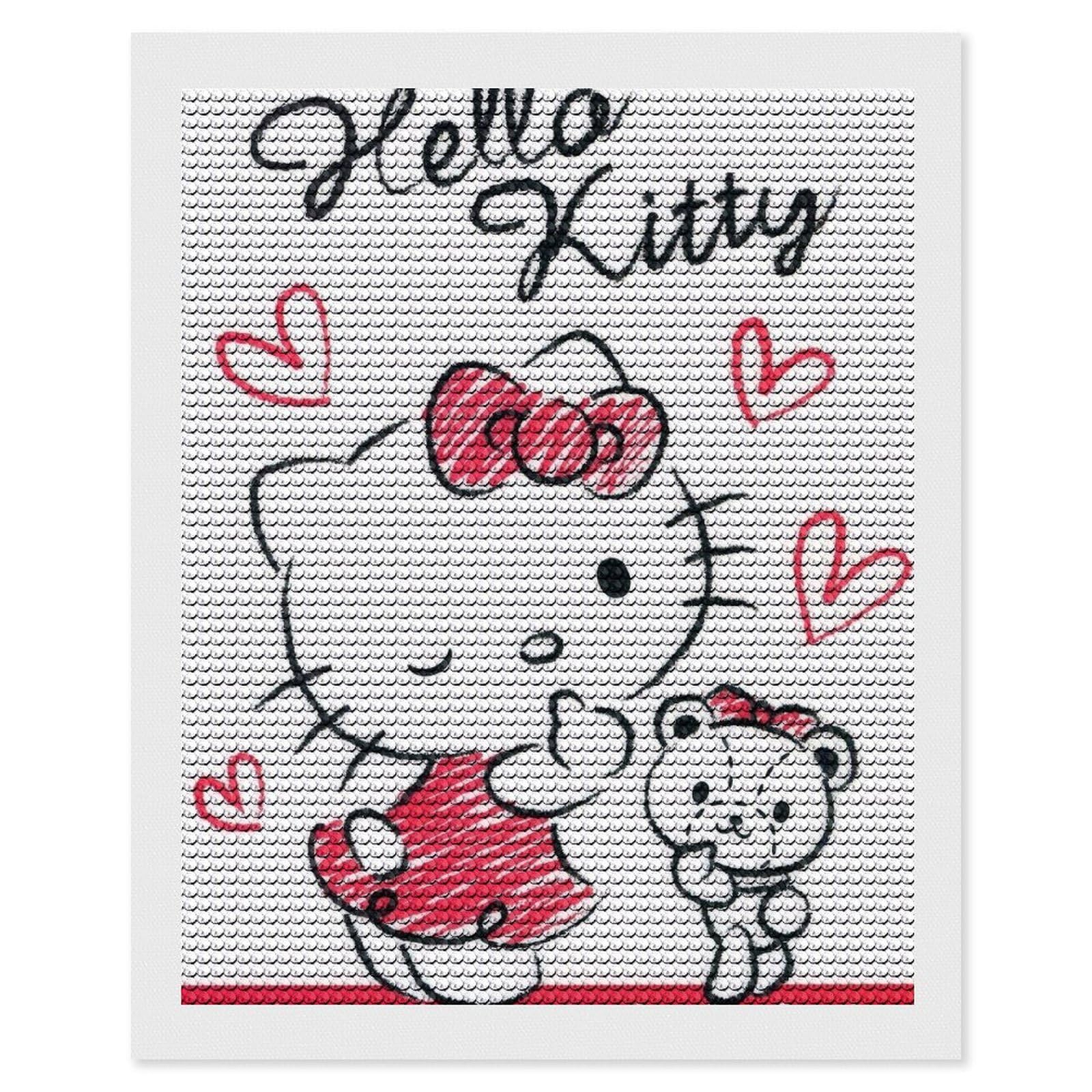 Amazon | ダイヤモンドアート ハローキティ (9) アニメ ダイヤモンド