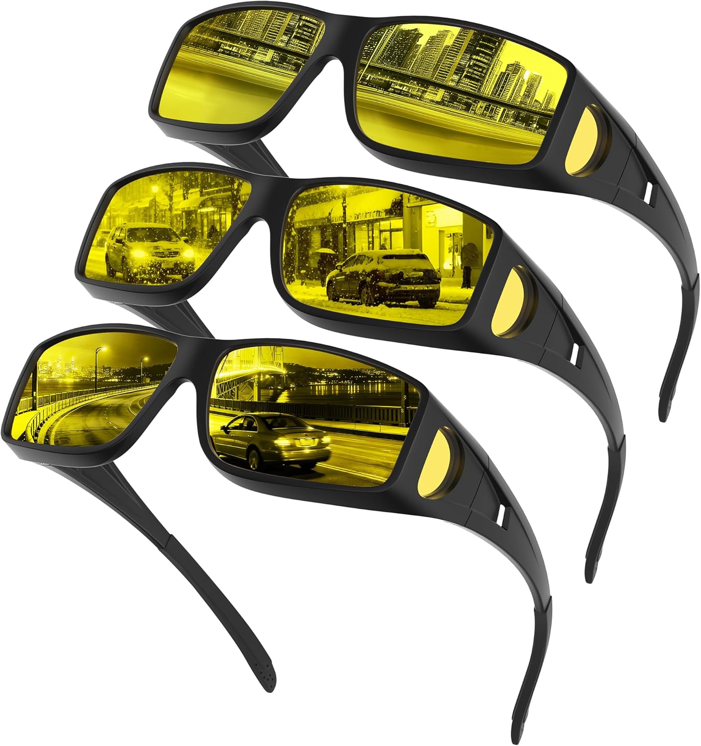 HD Anti-Glare Night Driving Glasses for Men & Women HD Anti-Glare Night Driving Glasses for Men & Women