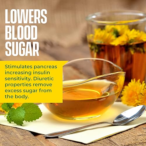 Miniatura 6 de Té desintoxicante de raíz de diente de león digestivo rico en vitaminas orgánicas crudas ayuda a mejorar la digestión y el sistema inmunológico