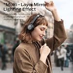 Oraolo On Écouteurs d'oreilles, Bluetooth 6.0 Casque sans fil avec charge de vitesse, audio clair, 50H Temps de jeu, confortable & Léger, appels mains libres, écouteurs d'annulation de bruit pour adultes (noir)