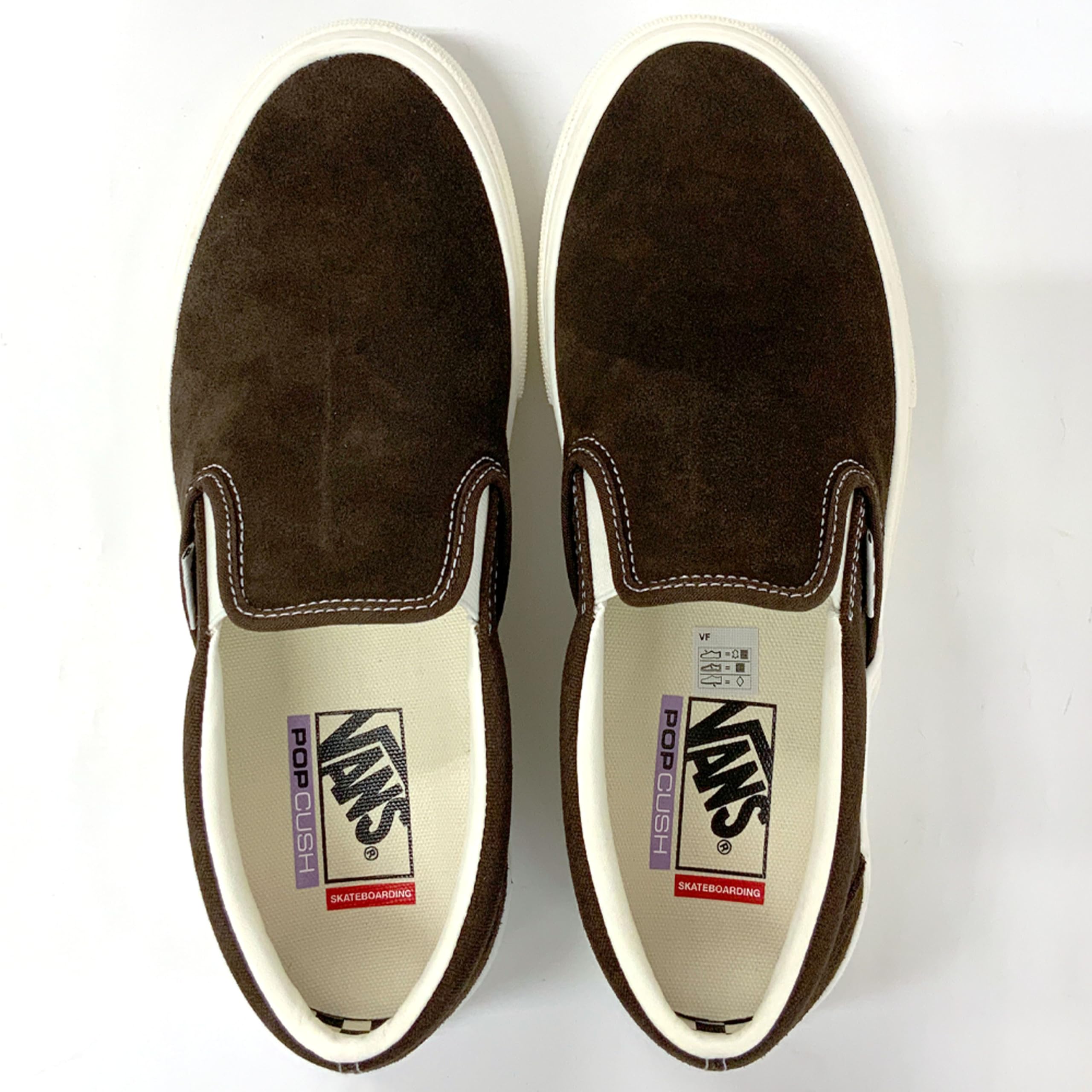 Amazon | VANS バンズ SKATE SLIP-ON CHOCOLATE BROWN US9(27.0cm 