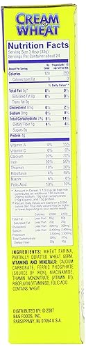 Miniatura 4 de Cream of Wheat, Farina enriquecida original, 10 minutos, 28 onzas (paquete de 12)