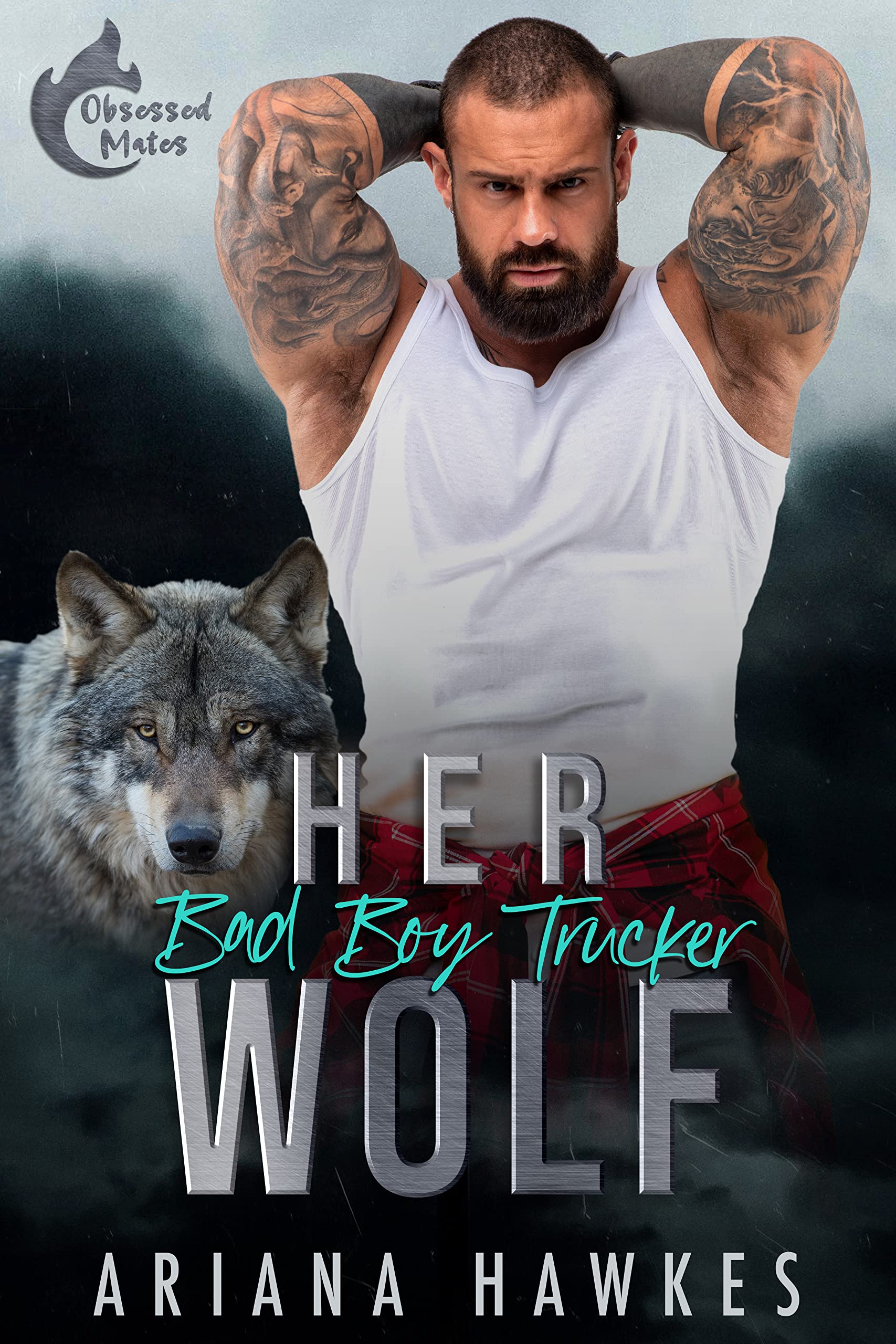 Her Bad Boy Trucker Wolf: Surprise pregnancy shifter romance (Obsessed Mates Book 4)