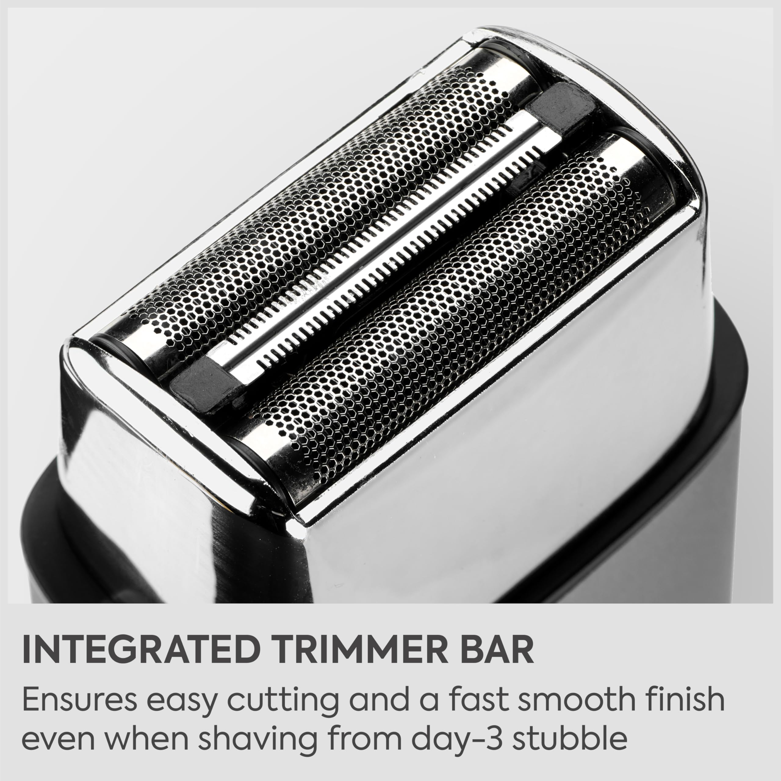 BaByliss Super‑X Doppelfolienrasierer für Herren – ultraglatte Oberfläche, doppelte japanische Stahlfolien, schnurloses Lithium-Ion, Wet & Dry IPX7, USB C wiederaufladbar, FS996DU