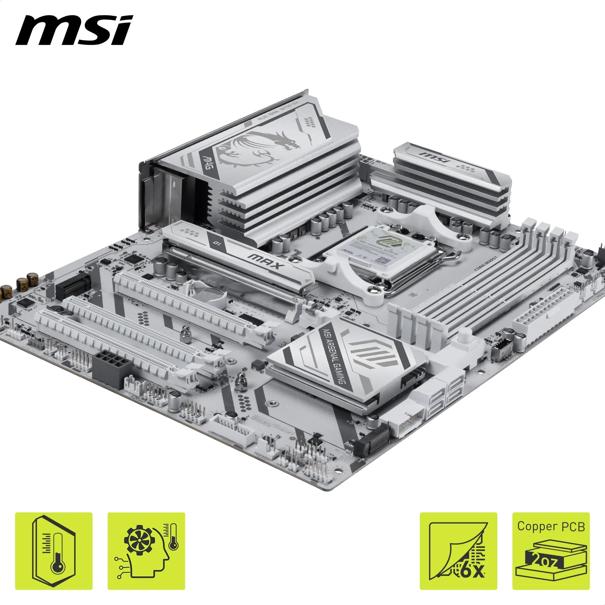 Amazon | MSI MAG B850 GAMING PLUS MAX WIFI ATXマザーボード MB6984
