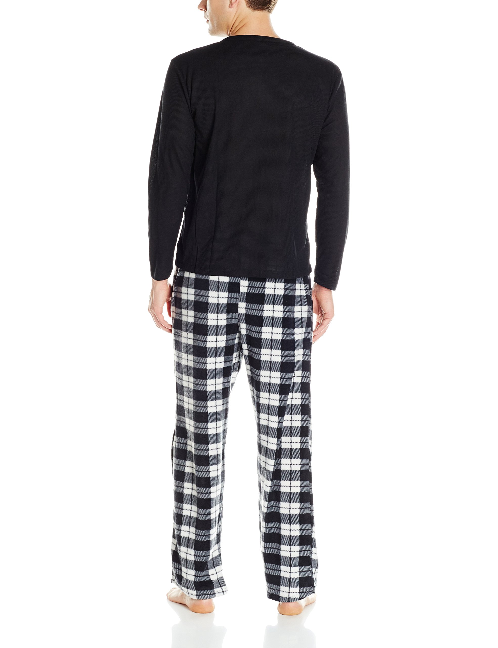 Essentials By Seven Apparel Mens Long Sleeve Top And Fleece