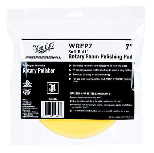 Miniatura 6 de Placa de apoyo Meguiar's giratorio suave, WRWHC7, 7