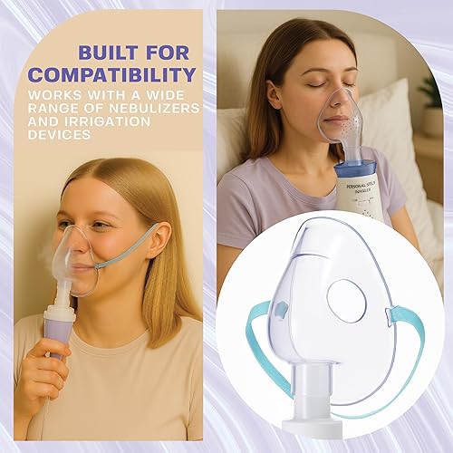 Miniatura 3 de BASE LABORATORIES Solución salina al 7% para máquina nebulizadora Solución salina para inhalación e irrigación nasal Alta concentración del 7% l