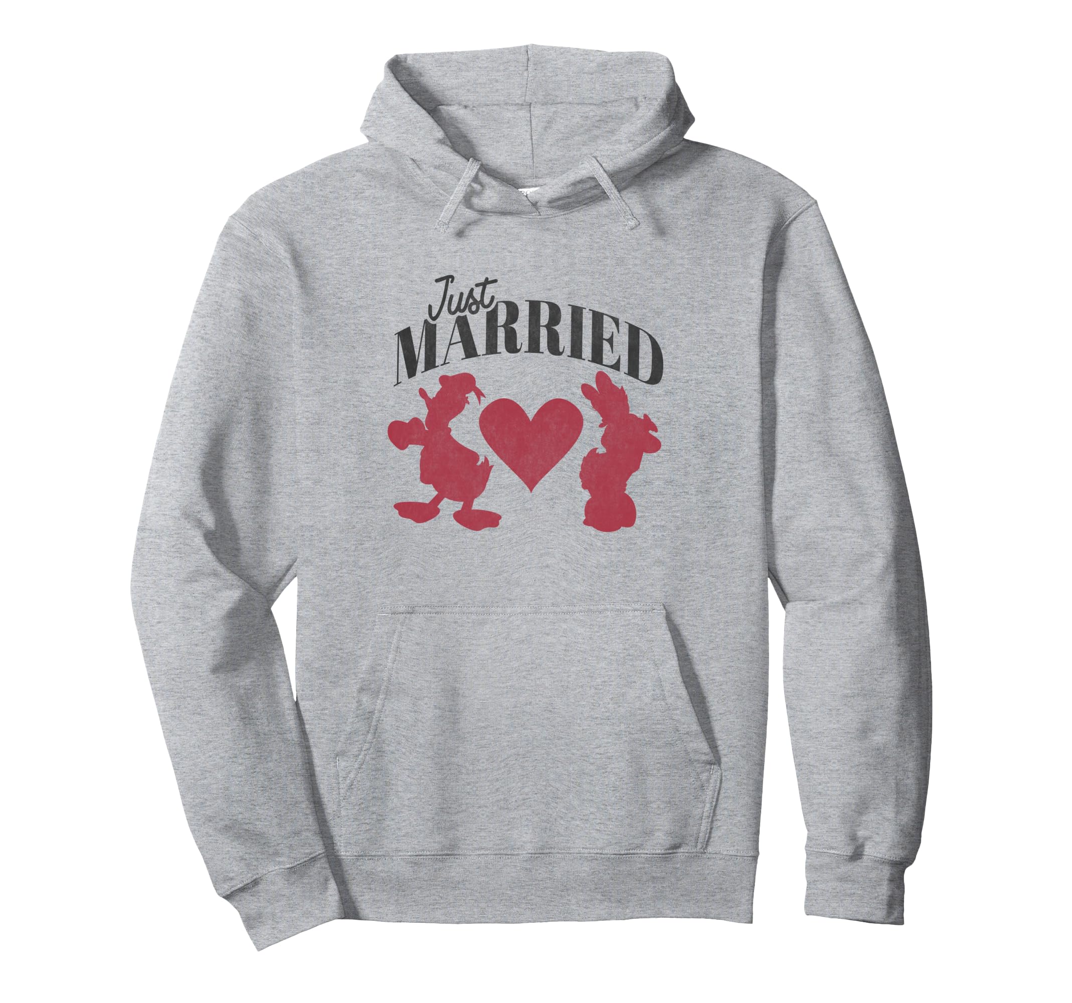 Disney Mickey Donald Daisy Just Married pullover hoodie - 2