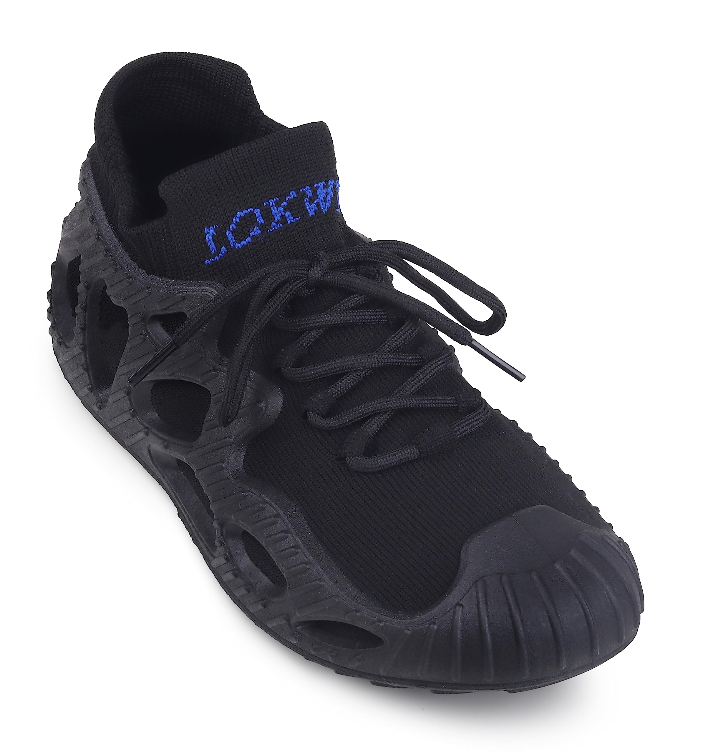 CASSIEY Womens Breathable and Lightweight Upper Mesh Lace up Walking Sneakers Road Running Shoes-Black (B0C9J94BF5) Amazon Price History, Amazon Price Tracker