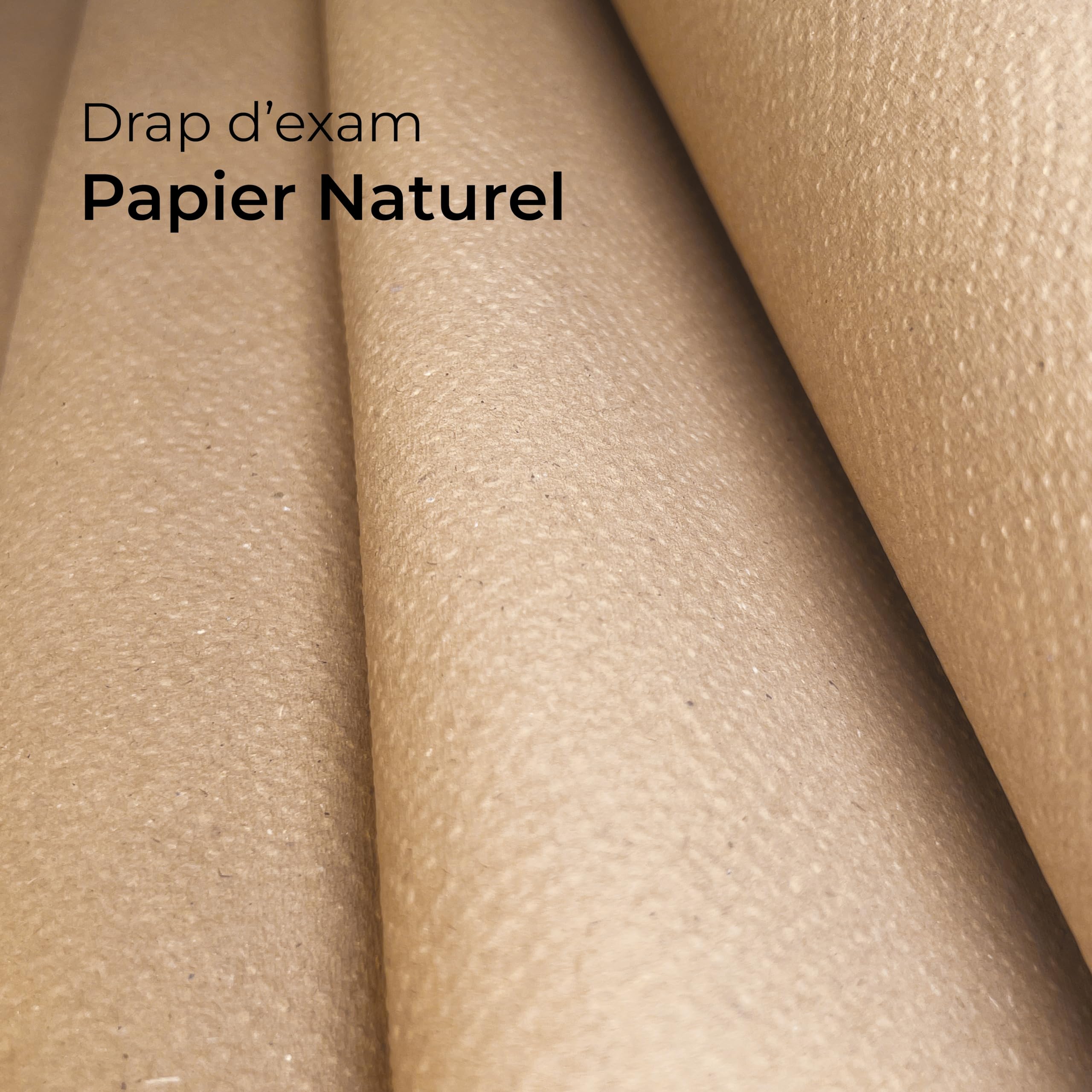 Rouleaux Drap Examen Medicaux Naturel - 6 Rouleaux, 60 x 40 cm 163 Formats - Papier Table Massage