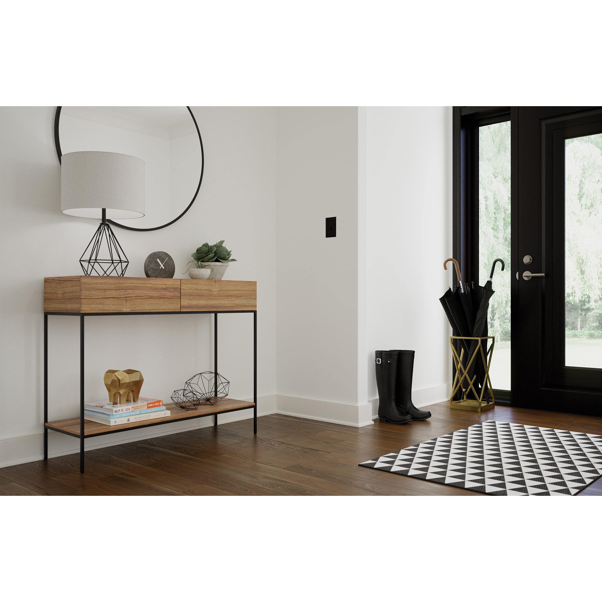 Franklin Brass W35241-FBA-C Classic Architecture Single Switch Wall Plate, 4 Pack, Matte Black-Antimicrobial - Image 4