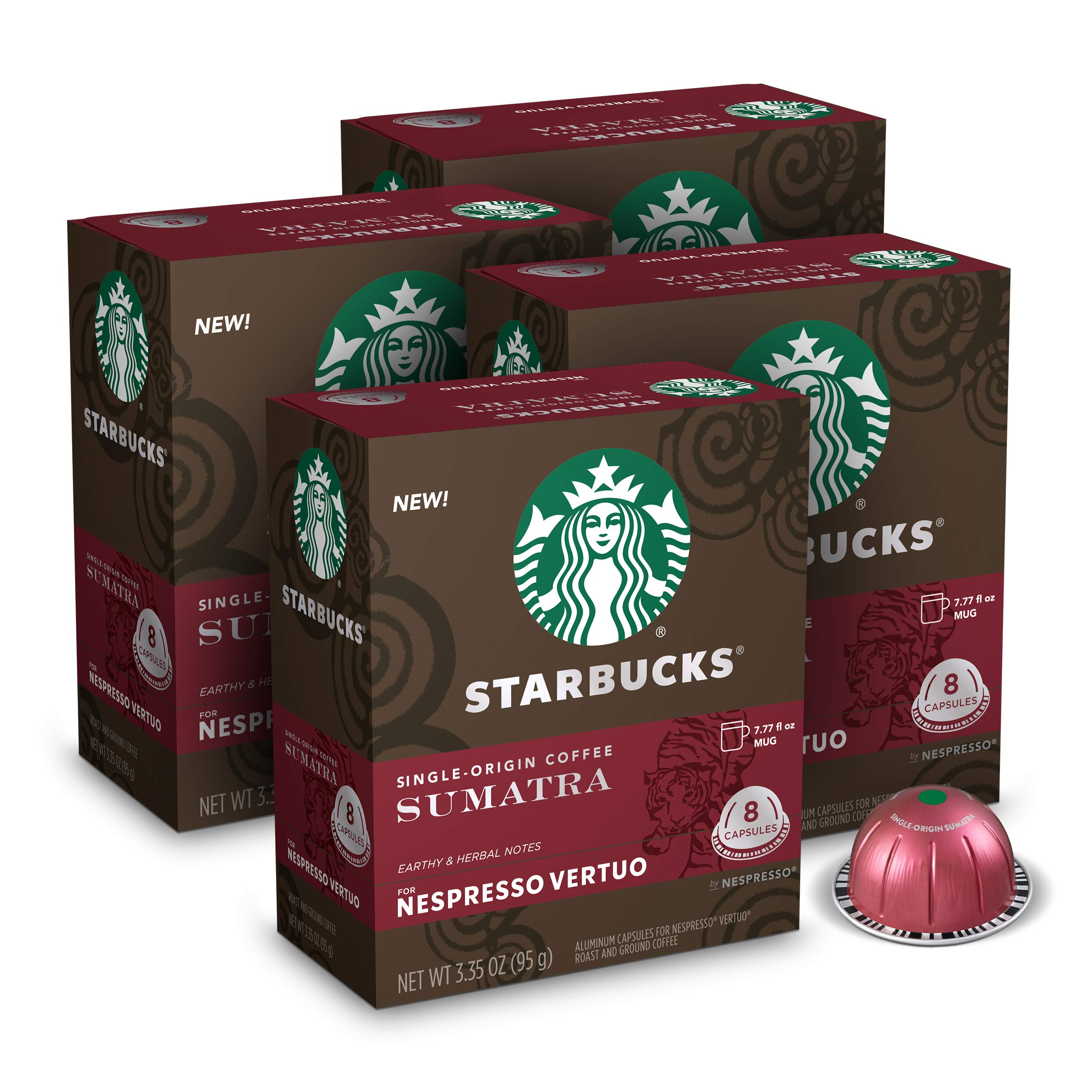 Buy Starbucks Capsules for Nespresso Vertuo Machines — Dark Roast