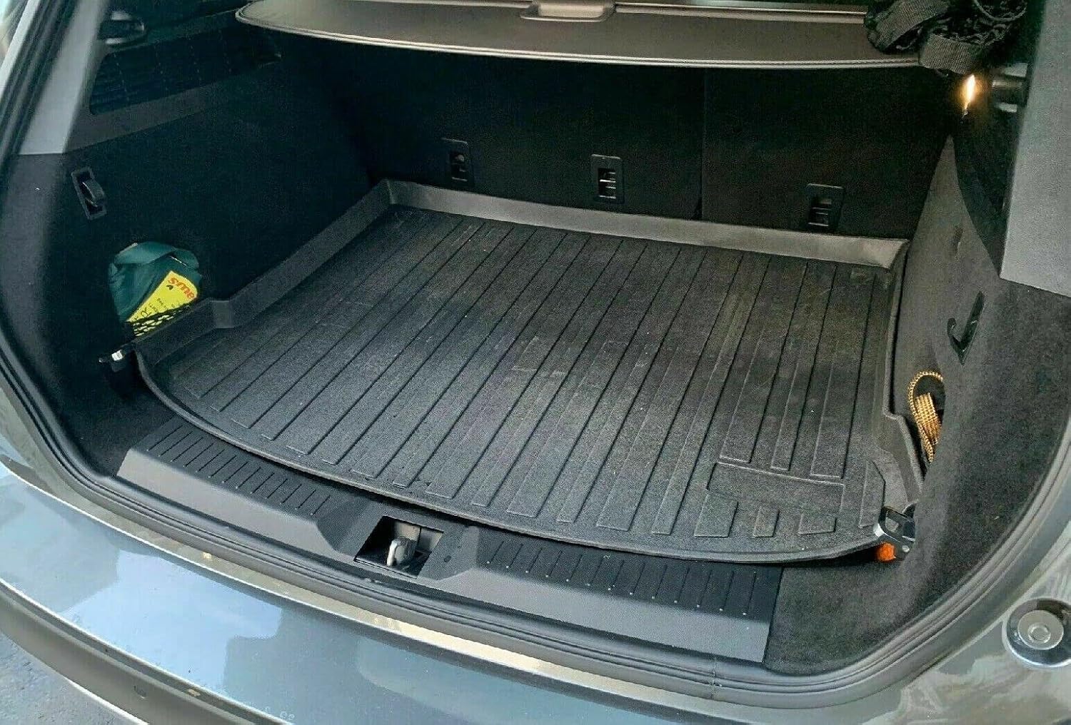 Cargo Liner - Trunk Mat for Lincoln MKC 2015-2019 – Weather-Resistant Trunk Mats for Cars with Raised Lip – Non-Slip Car Trunk Mat Rubber – Easy to Install – Laser Pre-Cut Design