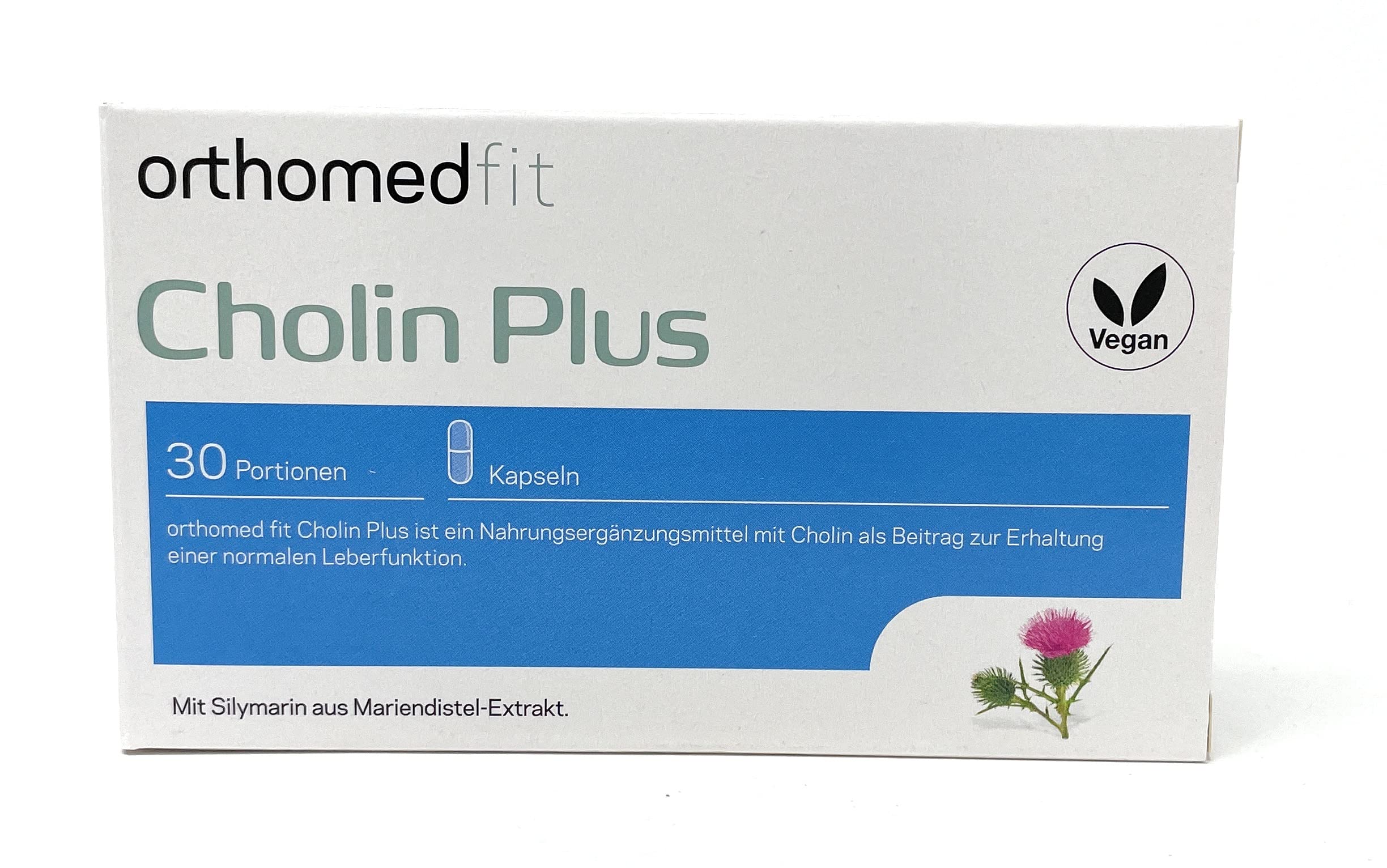 fit Cholin Plus 60 veg. Kapseln (24g) (vegan)