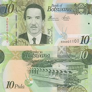 Botswana 10 Pula (2014) - President/Nat'l Assembly/p-30d, B124d UNC