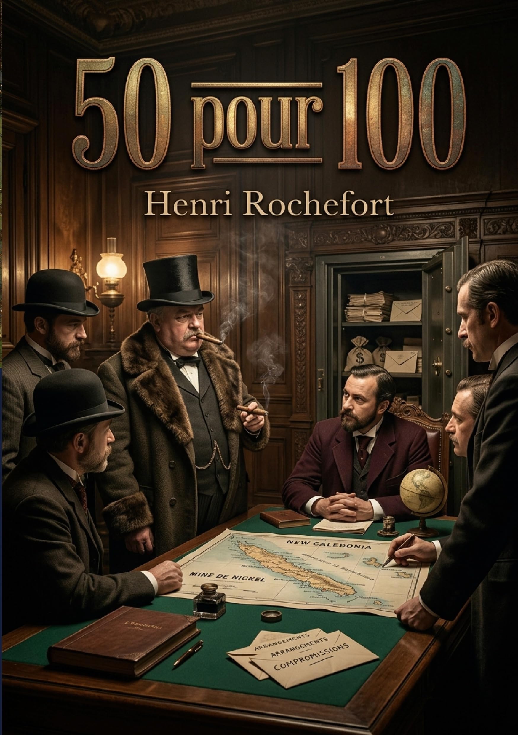 50 pour 100: Une satire sociale mordante signée Henri Rochefort, offrant une plongée dans les coulisses politiques et financières du XIXe siècle.