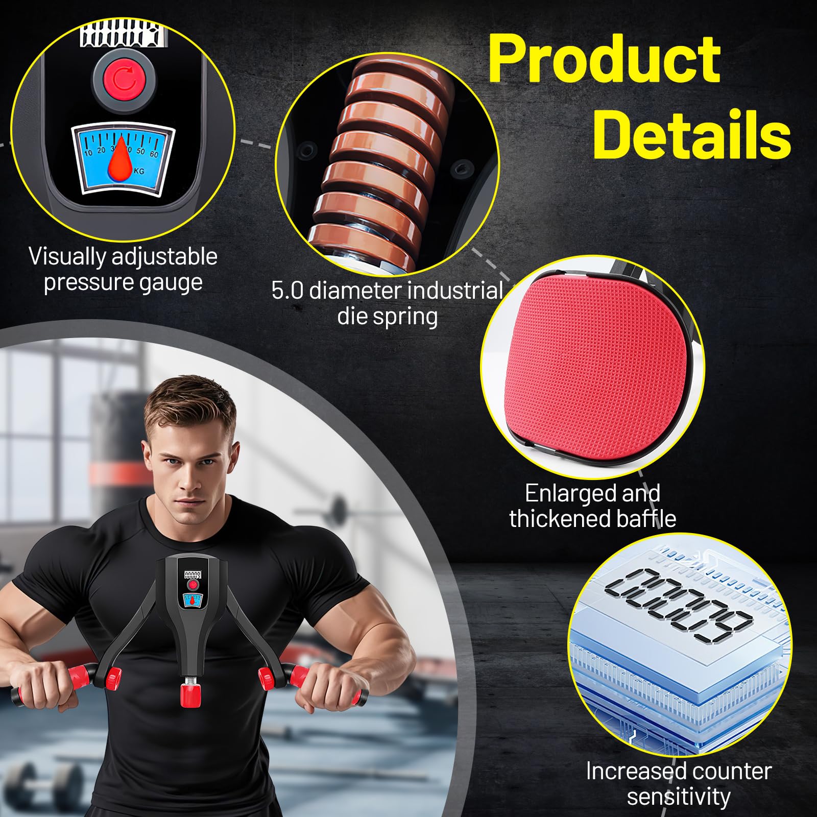 Appareil D’exercice Du Plancher Pelvien – Rechargeable – 4 Modes De Massage – SODIAL