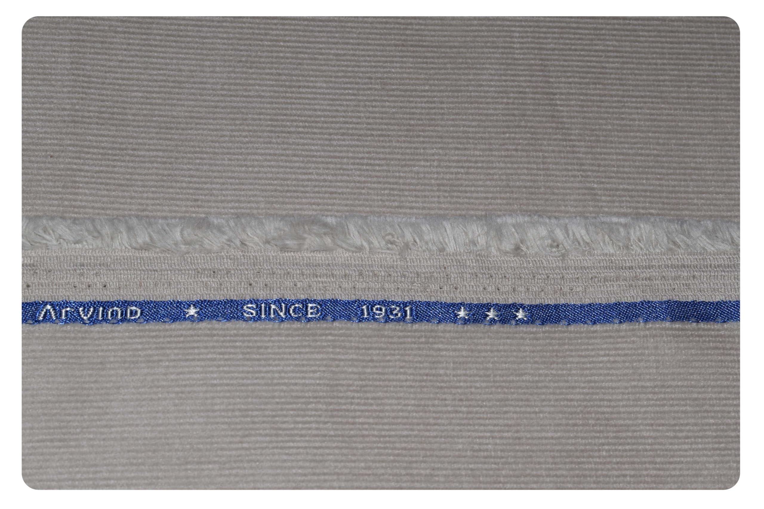 Men's Pure Cotton Corduroy Lycra 18 Wale Trouser Fabric (CODR267)-image-24
