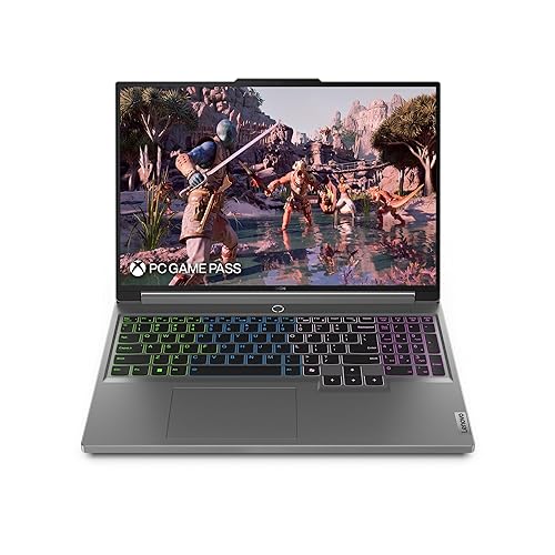 Lenovo Legion 5i Gaming Laptop - NVIDIA GeForce RTX 4070 8G - 16” WQXGA Display - Intel Core i7-14650HX - 32GB RAM - 512GB SSD - Windows 11 Home - Luna Grey - i7-14650HX