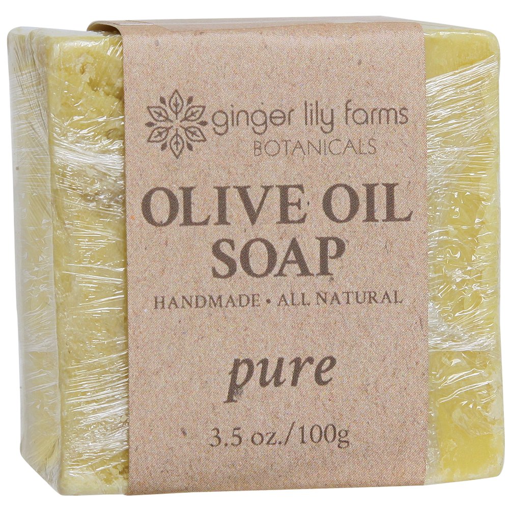 Buy Ginger Lily Farm's Botanicals Olive Oil Soap, Pure, 3.5 Ounces Online at Low Prices in India