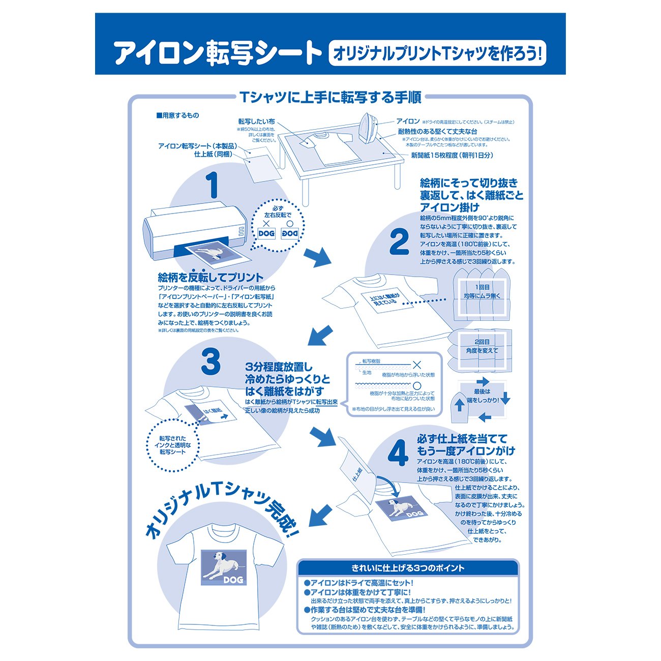 Amazon.co.jp: プラス アイロンプリント用紙 アイロン転写・接着