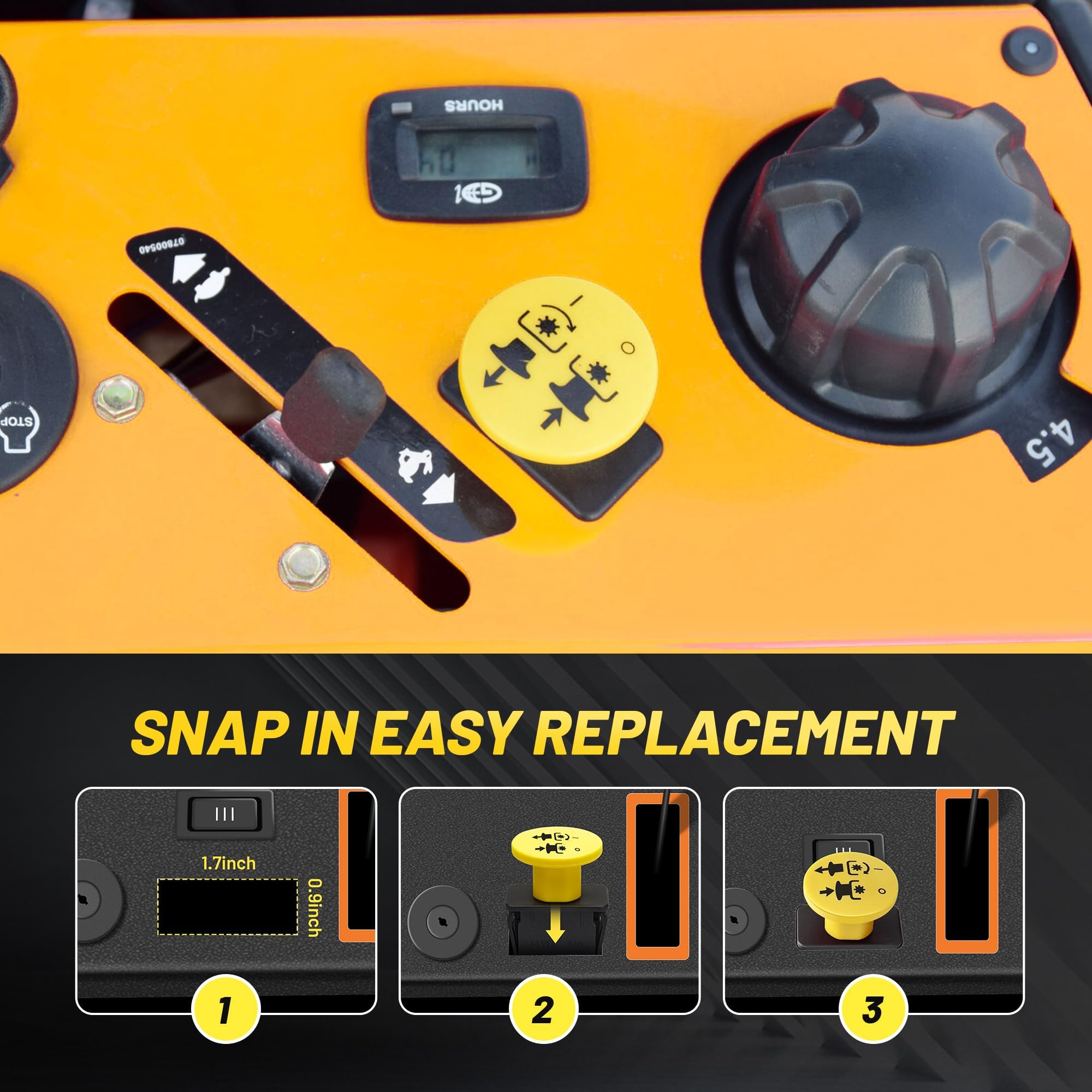 Amazon.com : Oyviny Blade Clutch PTO Switch 7 Terminals for