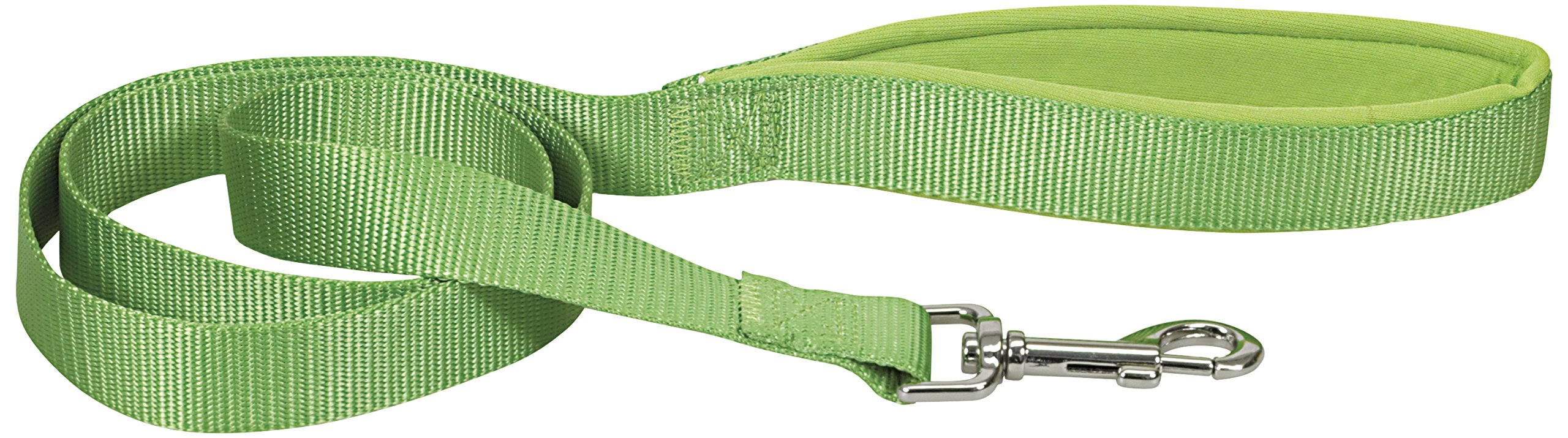 Chapuis Sellerie SLA242 Dog Lead with Nylon Hand Strap, green, M