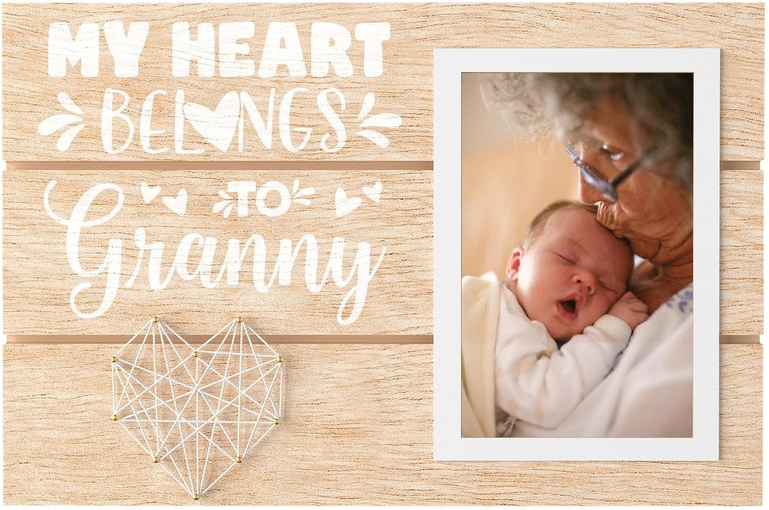 InnoBeta Granny Gifts, Mothers Day Gifts for Granny, Picture Frame 4x6 on Mother's Day, Christmas, Birthday