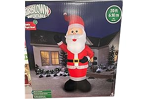 20FT Colossal Airblown Inflatable Santa: A Towering Christmas Icon