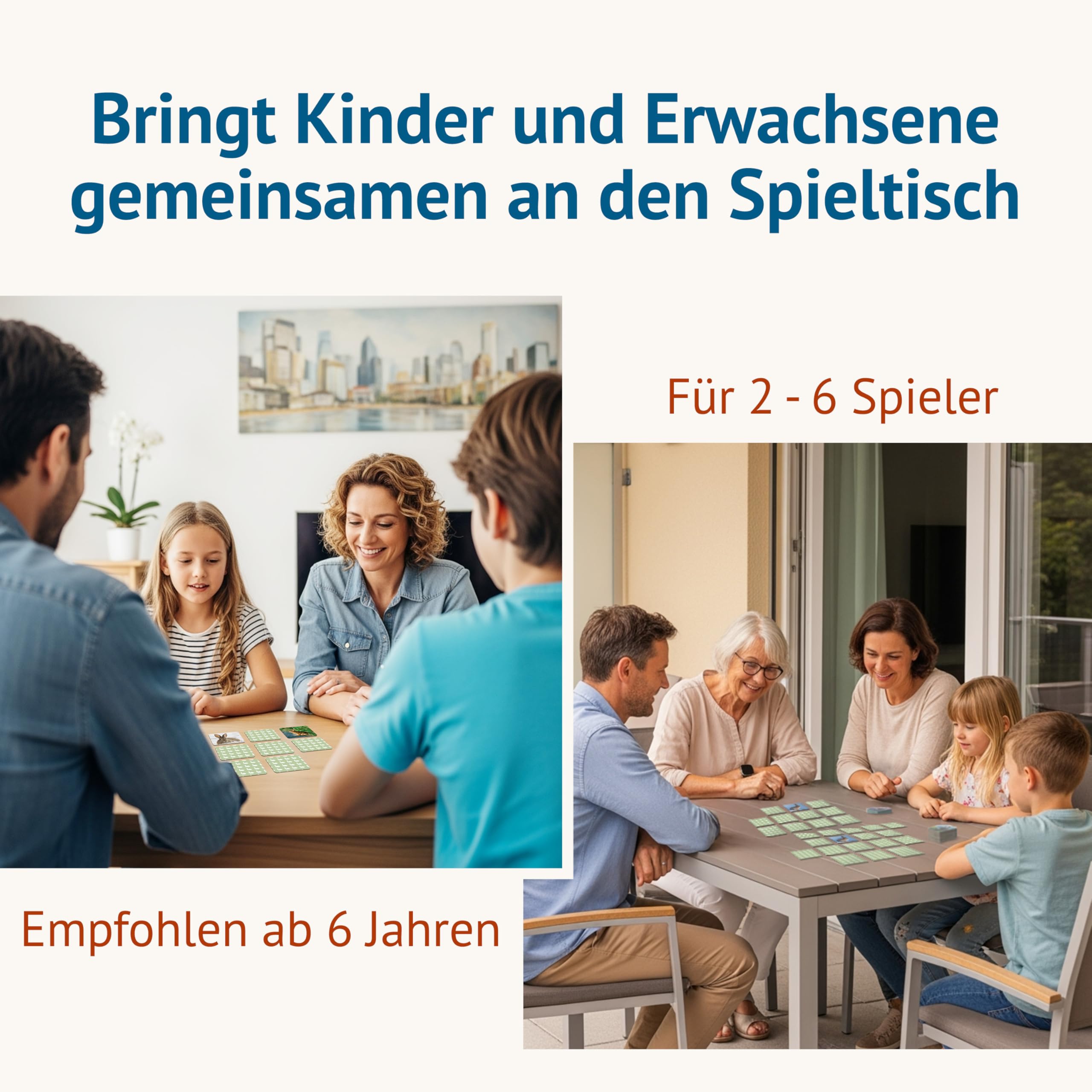 Starnberger Spiele - Doppio hoppel conigli – Gioco fantastico per tutta la famiglia