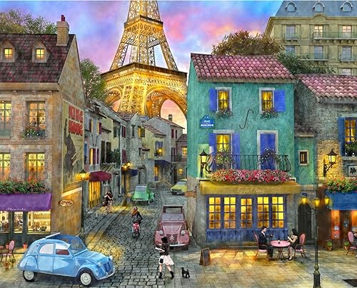 Springbok Puzzles Eiffel Mágica Rompecabezas (1000piezas)