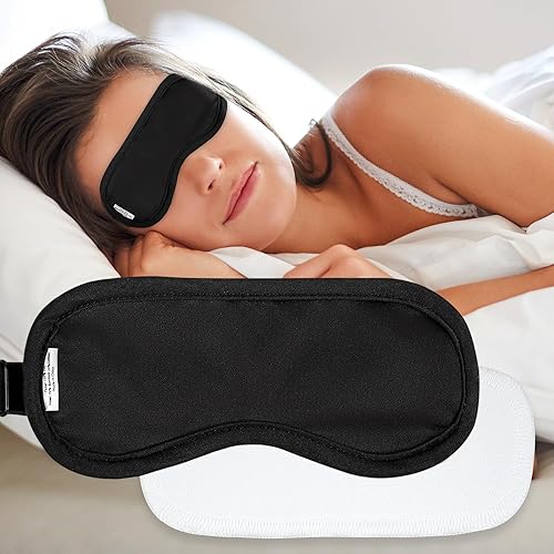 Leekalos Paquete de aceite de ricino para ojos, paquete de aceite de ricino orgánico reutilizable, paquete de aceite de ricino para pestañas