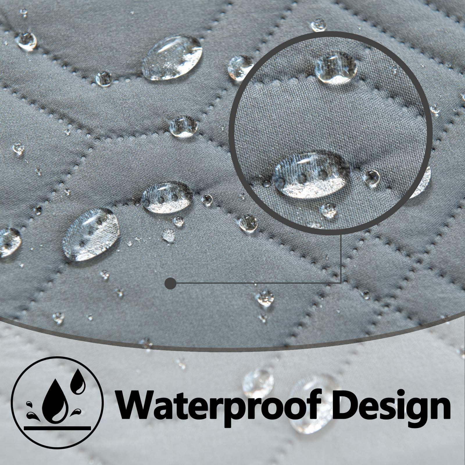 Couverture pour Chien Imperméable, Couvertures pour Chiens D'extérieur, Plaid Anti Pipi Lavable, Couverture de Protection pour Canapé, Jeté pour Chiot Résistant Aux Pipis, pour Canapé Voiture(Dark gra