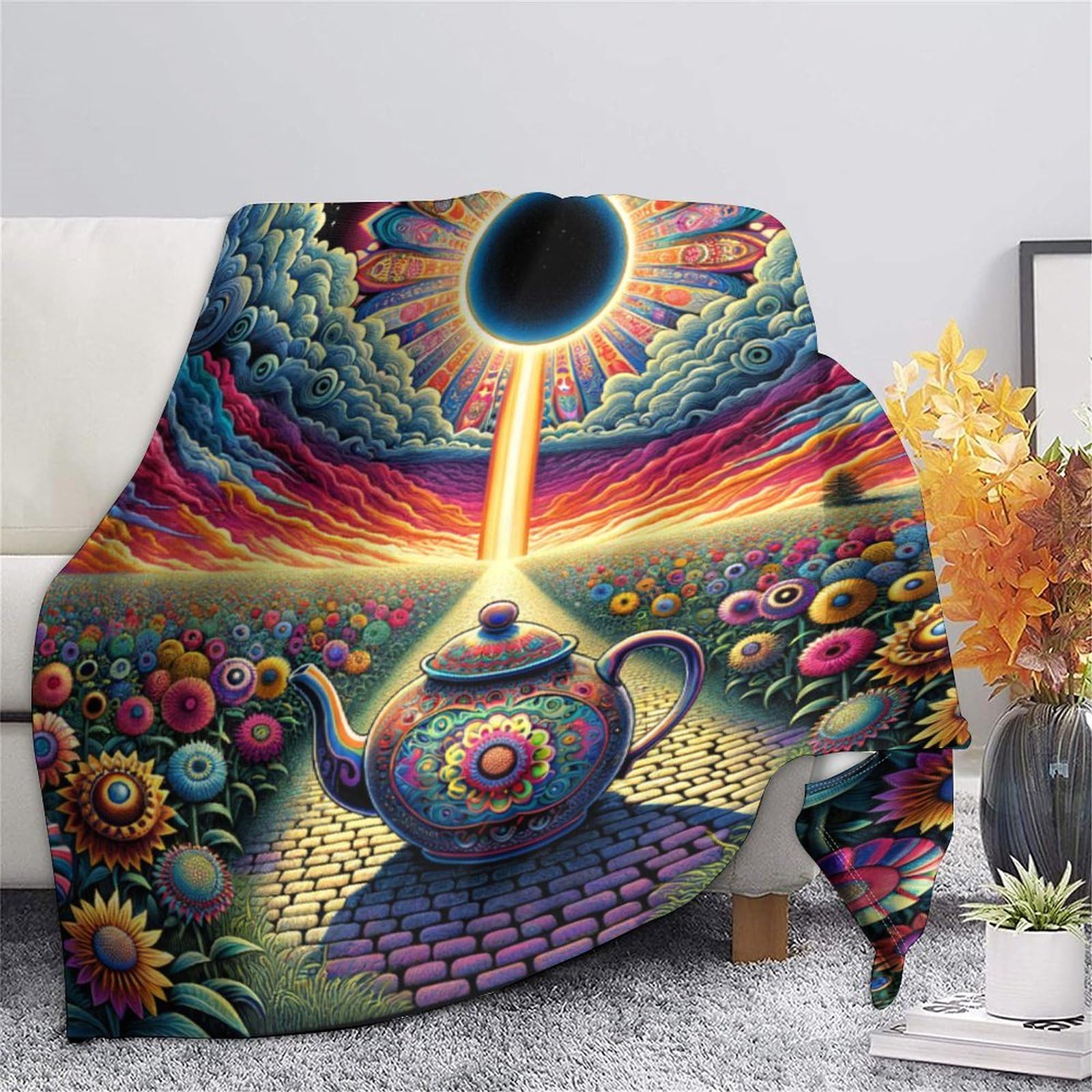 Coperta in morbido pile di flanella, ideale come regalo di compleanno per amici, familiari, regalo di Natale per amici e partner, coperta natalizia per divano e letto, 200 x 230 cm