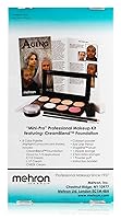 Vista 3 de Kit de maquillaje profesional Mehron Mini-Pro para estudiantes (Medio oscuro/Oscuro)