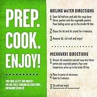 Vista 5 de Tapatío Ramen Noodle Soup, sabor a pollo - Apta para microondas, tazón grande, 3.88 oz (110g), paquete de 6