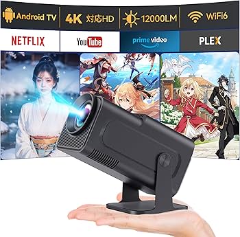 Polocsh 4Kプロジェクター Android 11 Amazon.co.jp: 【進級版180°回転・Android TV 11搭載】Polocsh