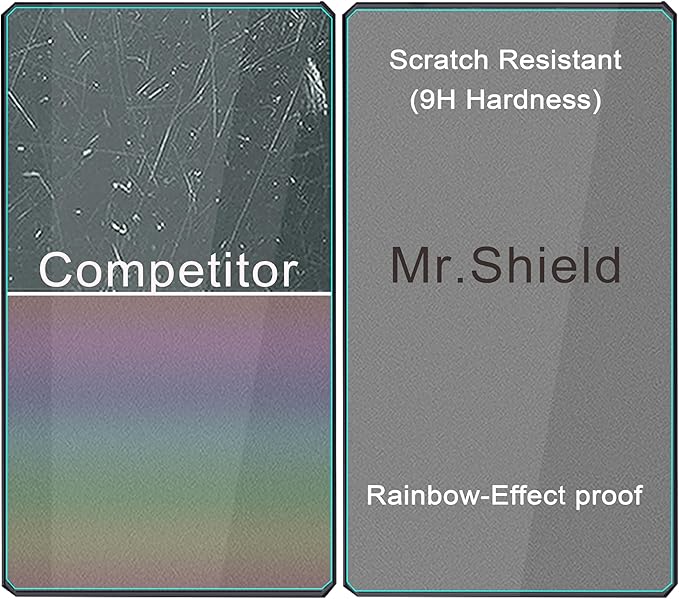 Mr.Shield Protector de Pantalla de Vidrio Templado 9H para FEELWORLD CUT6 6 Pulgadas (3 Unidades) miniatura 5