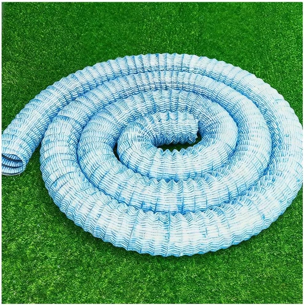 Flexible Perforated French Drain Pipe 2/3/4/6/8/10/12 Inch Soft Infiltration Corrugated Pipes for Garden/Yard/Lawn/Landscaping Underground Redirect Water Tube,L 2m(6.6ft),3in