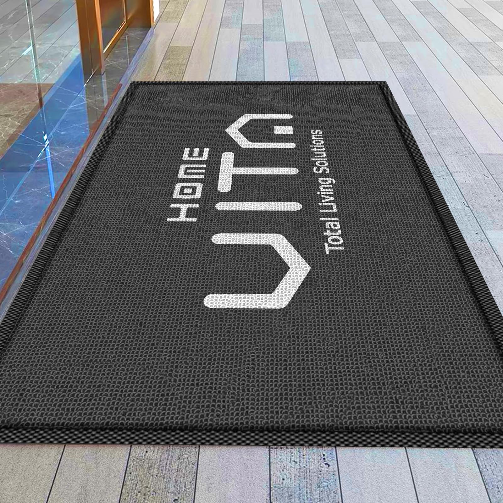 YDBDoormat Custom Commercial Floor Mat with Any Logo Size Color Entryway Rug Welcome Doormat Entrance Carpet for Business Indoor/Outdoor Non-Slip