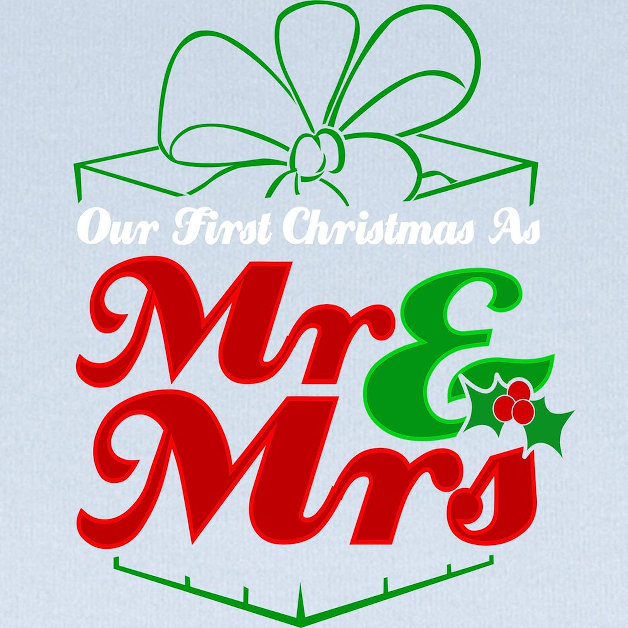 CafePress First Christmas As Mr. &Amp; Mrs. New Baby Blanket, Super Soft Newborn Swaddle