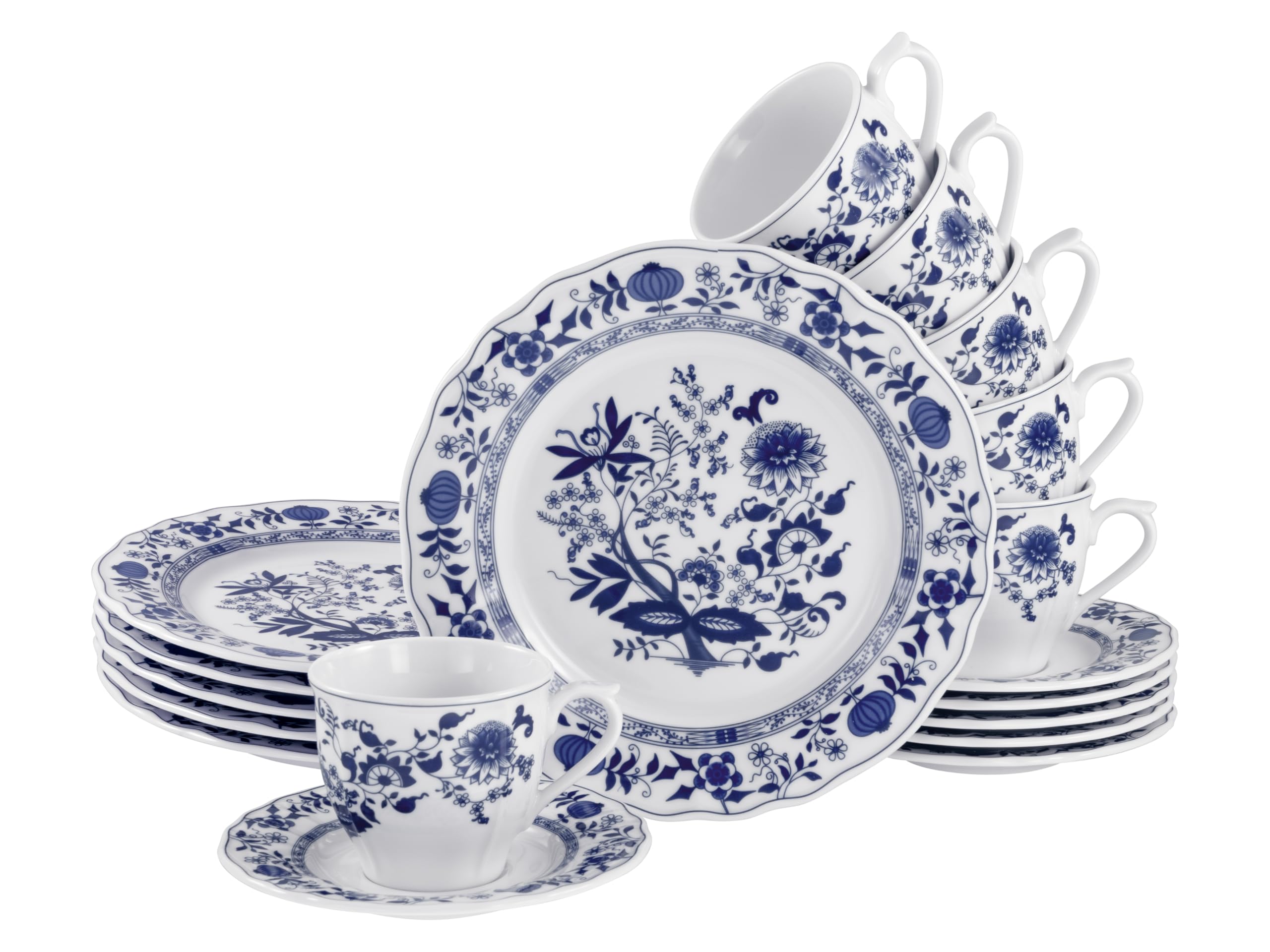 Creatable Zestaw do kawy, porcelana, wielokolorowy, 38 x 21 x 25 cm