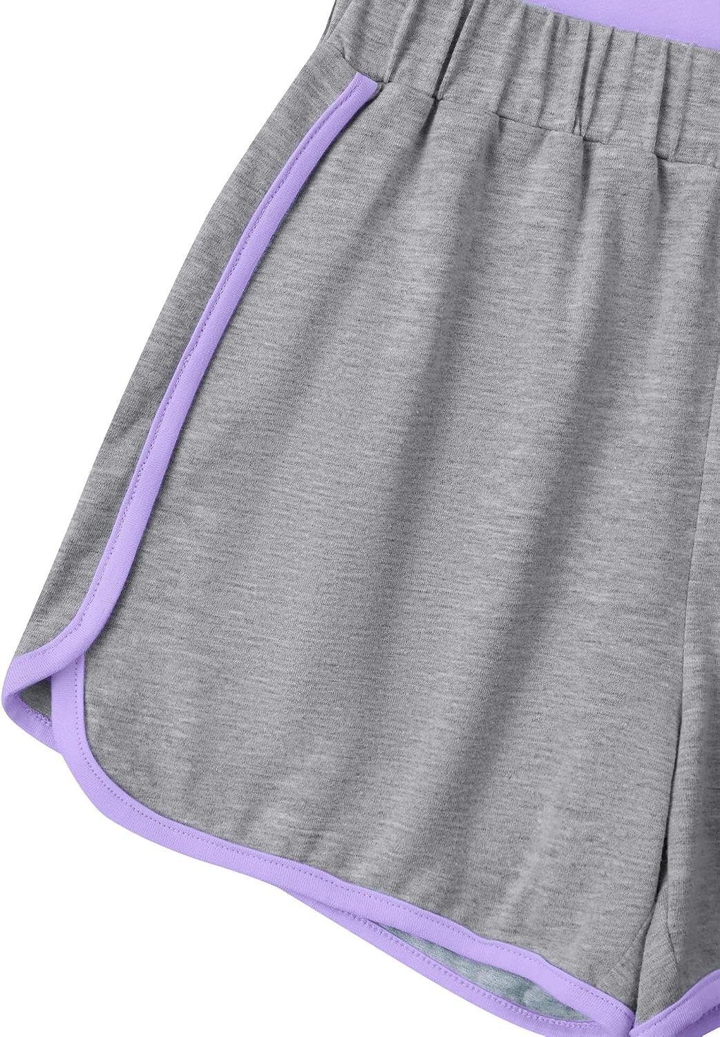 Girl's 2 Piece Outfits Cute Summer T-Shirt and Graphic Shorts Clothing Sets