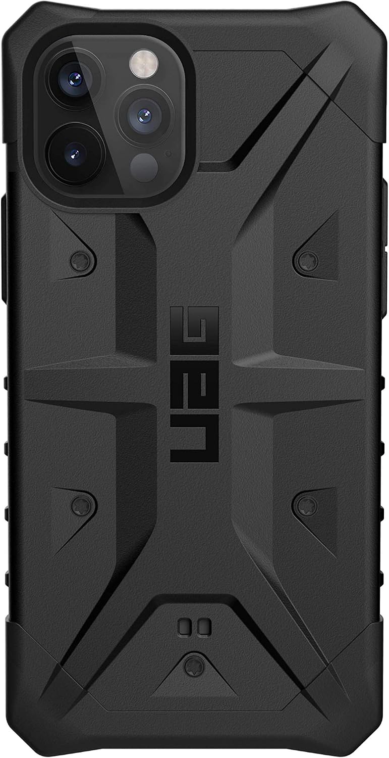 URBAN ARMOR GEAR UAG Designed for iPhone 12 Case/iPhone 12 Pro Case[6.1-inch Screen] Rugged Lightweight Slim Shockproof Pathfinder Protective Cover, Black