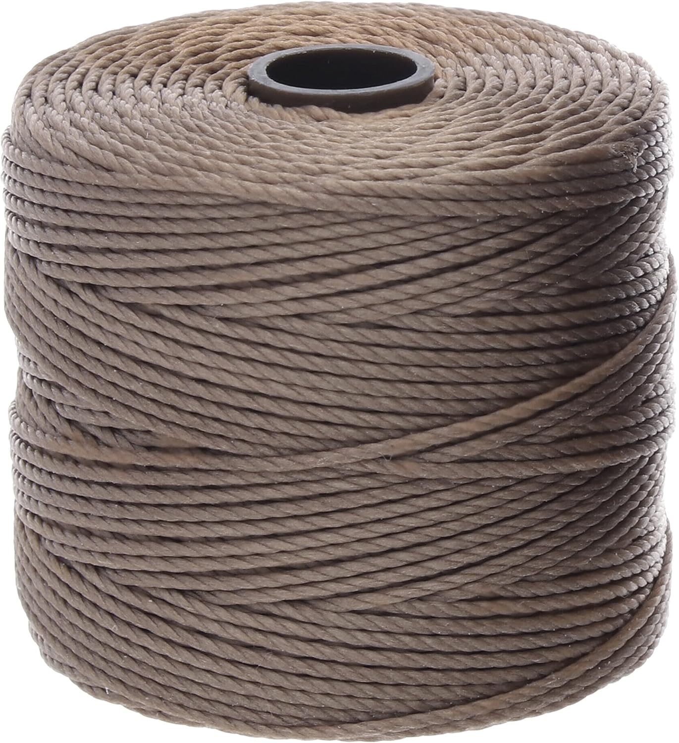The Beadsmith SLon 18 Cord Cocoa Color Card of 77 Yards Ideal for Stringing