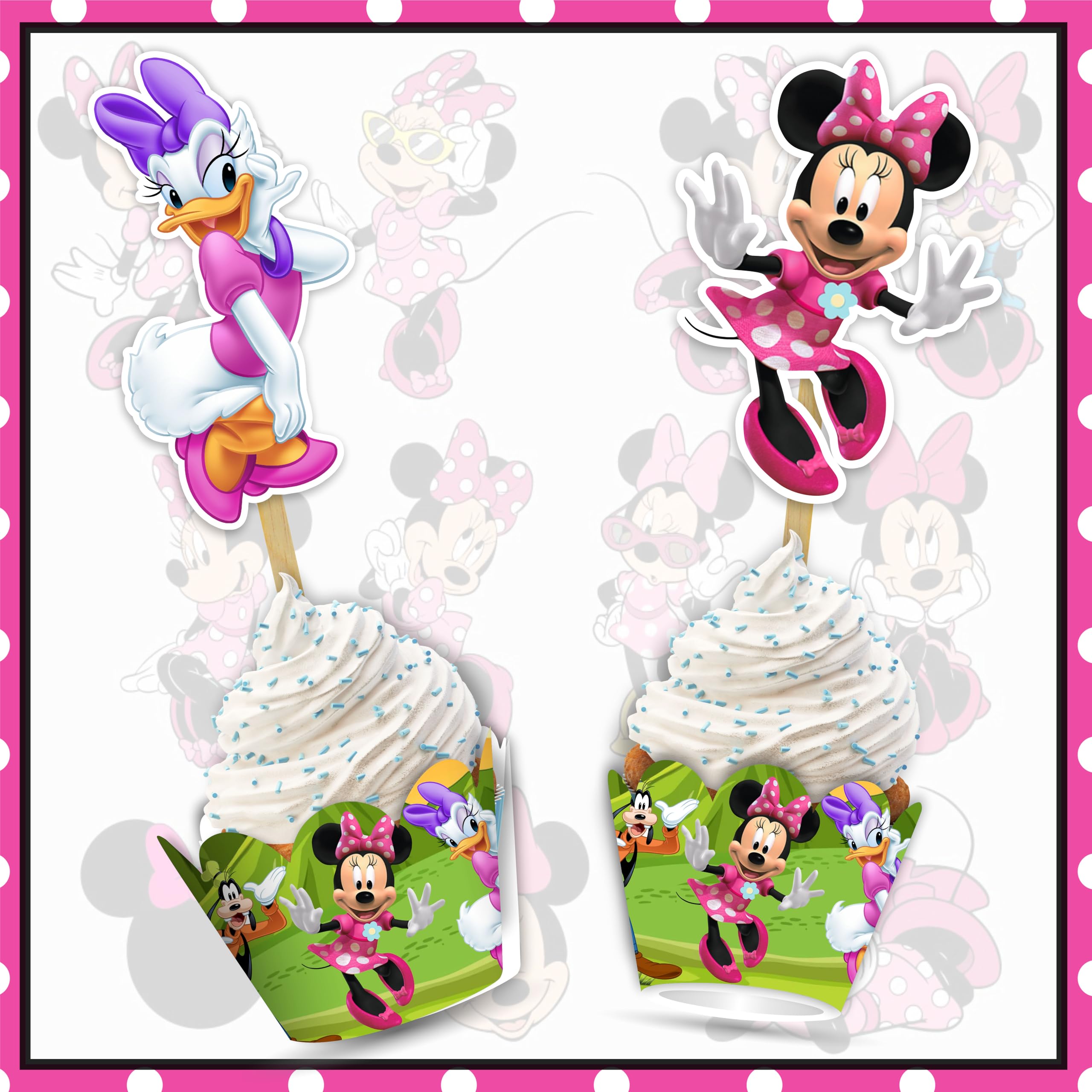 Seyal® Minie Mouse Cupcake Wrapper