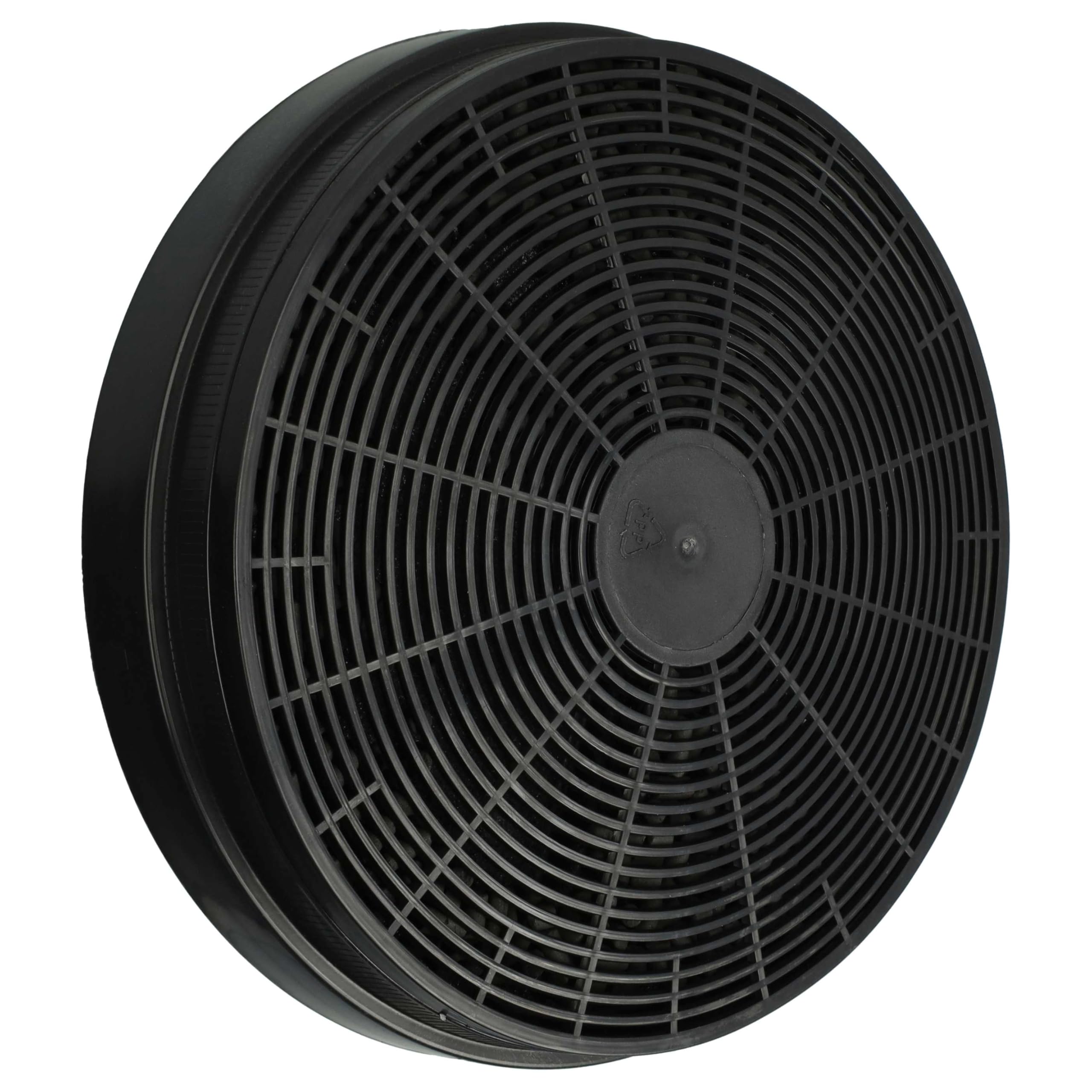 vhbw 10x Aktivkohlefilter Ersatz für KKT Kolbe K606 | K122 für Dunstabzugshaube - 17,5 cm